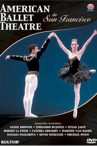 Poster for American Ballet Theatre in San Francisco
