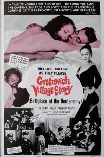 Poster for Greenwich Village Story