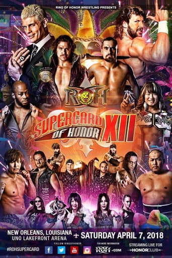 Poster for ROH: Supercard of Honor XII