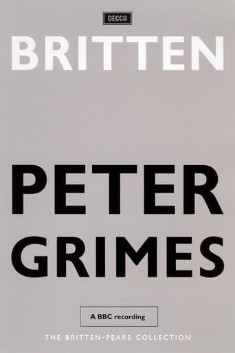 Poster for Peter Grimes
