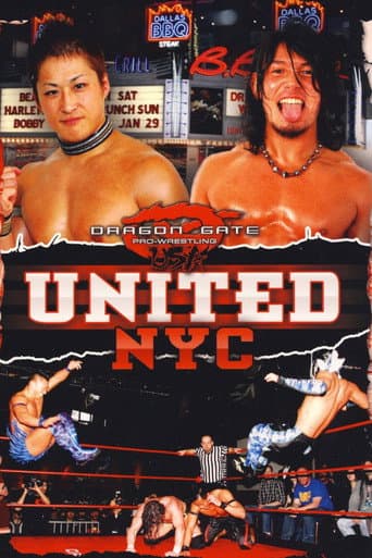 Poster for Dragon Gate USA United: NYC