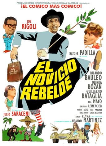Poster for El novicio rebelde