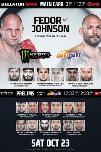 Poster for Bellator 269: Fedor vs. Johnson
