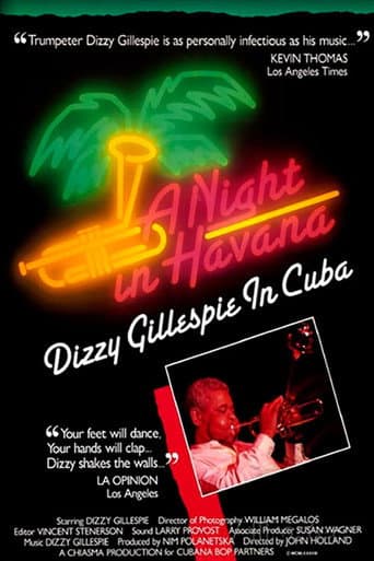 Poster for A Night In Havana: Dizzy Gillespie In Cuba