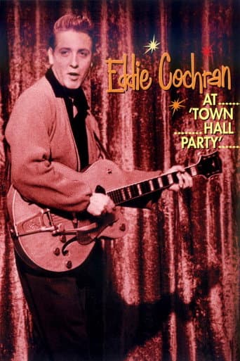 Poster for Eddie Cochran at Town Hall Party