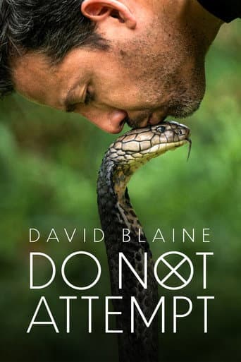 Poster for David Blaine: Do Not Attempt