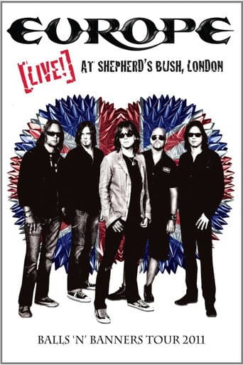 Poster for Europe: Live! At Shepherd's Bush