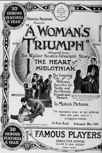 Poster for A Woman's Triumph