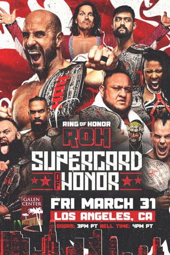 Poster for ROH: Supercard of Honor 2023