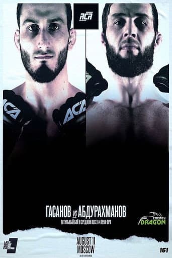 Poster for ACA 161: Gasanov vs. Abdurakhmanov