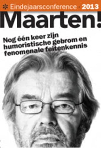 Poster for Maarten van Rossem: Eindejaarsconference 2013