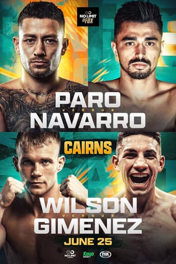 Poster for Liam Paro vs. Jonathan Navarro