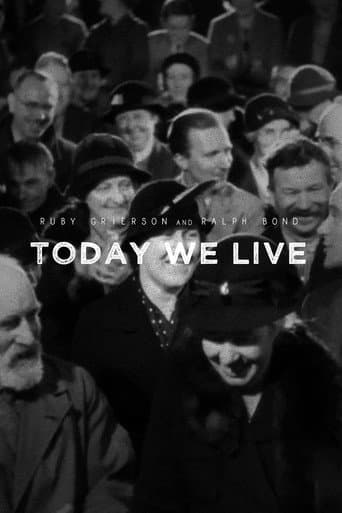 Poster for Today We Live