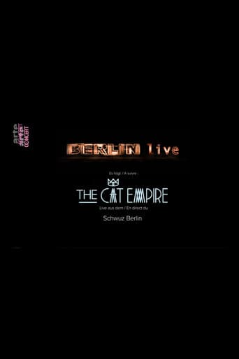 Poster for The Cat Empire: Live in Berlin