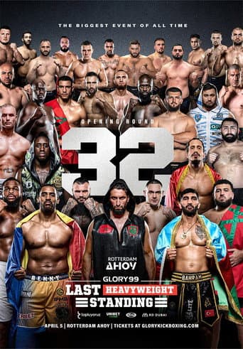 Poster for GLORY 99: Last Heavyweight Standing