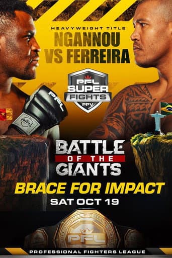 Poster for PFL Super Fights: Battle of the Giants