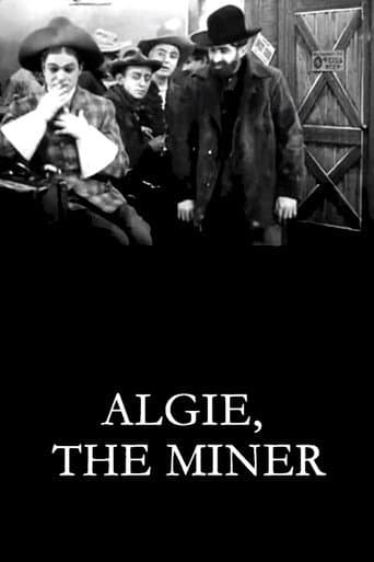 Poster for Algie, the Miner