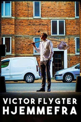 Poster for Victor Lander flygter hjemmefra