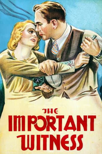 Poster for The Important Witness