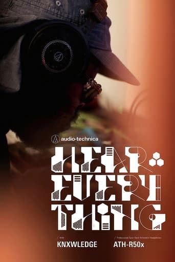 Poster for HEAR EVERYTHING with Knxwledge