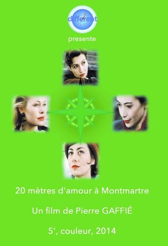 Poster for 20 Meters of Love in Montmartre