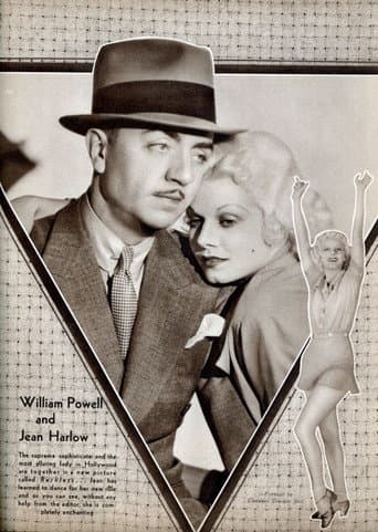 Poster for The Love Story of Jean Harlow and William Powell