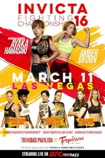 Poster for Invicta FC 16: Hamasaki vs. Brown
