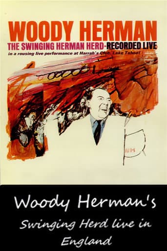 Poster for Woody Herman's Swinging Herd live in England