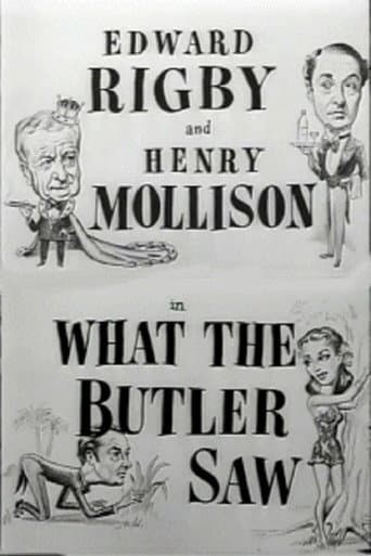 Poster for What the Butler Saw