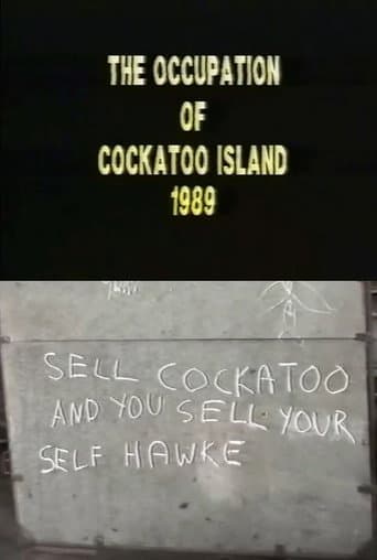 Poster for The Occupation of Cockatoo Island 1989
