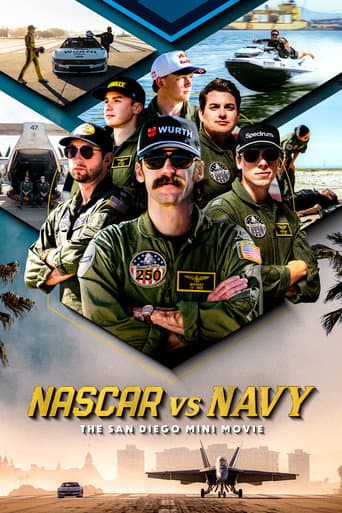 Poster for NASCAR vs. Navy: The San Diego Mini Movie