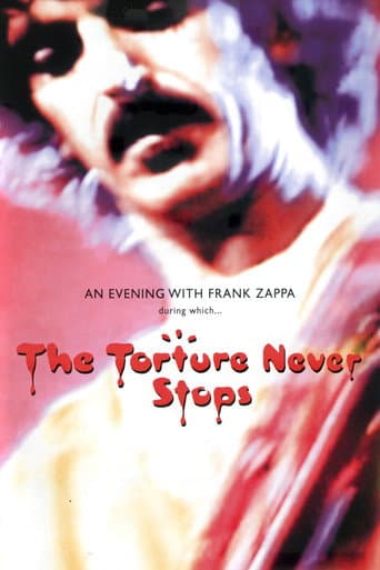 Poster for An Evening with Frank Zappa During Which... The Torture Never Stops