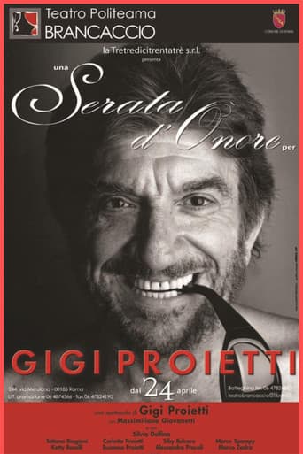 Poster for Serata d'Onore: Gigi Proietti