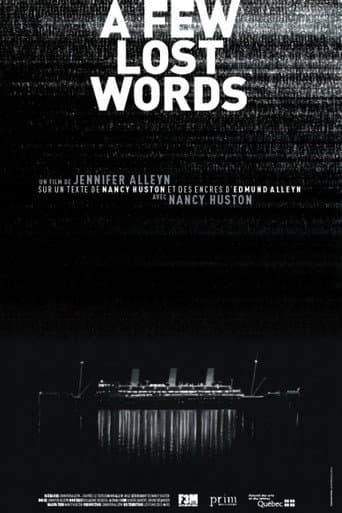 Poster for A Few Lost Words
