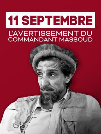 Poster for 11 Septembre, l'avertissement du commandant Massoud