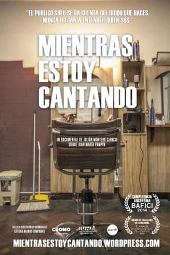 Poster for While I'm singing