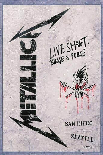 Poster for Metallica: Live Shit - Binge & Purge