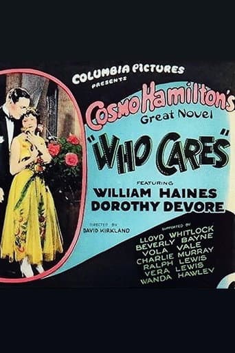 Poster for Who Cares