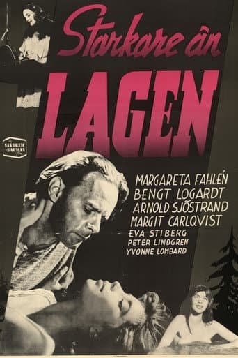 Poster for Starkare än lagen