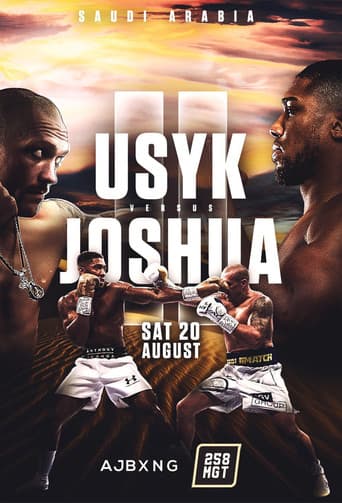 Poster for Oleksandr Usyk vs. Anthony Joshua II