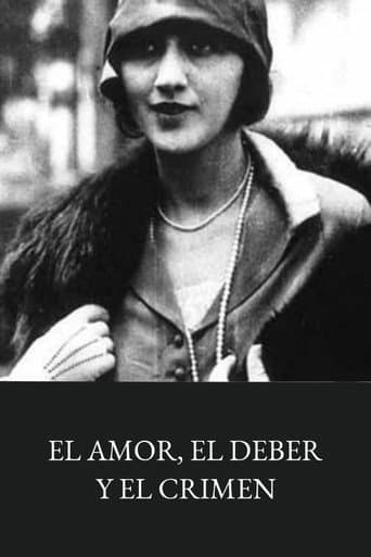 Poster for El amor, el deber y el crimen
