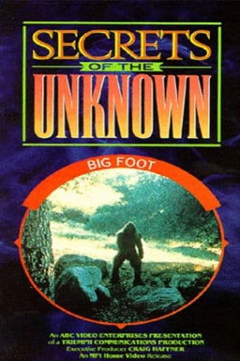 Poster for Secrets of the Unknown: Big Foot