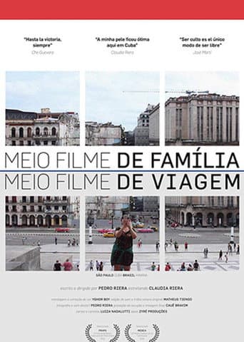 Poster for Meio Filme de Família. Meio Filme de Viagem