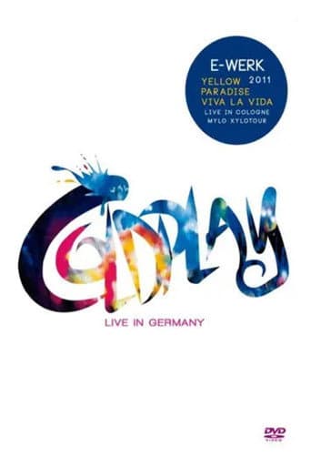 Poster for Coldplay - Live In Germany E-Werk 2011