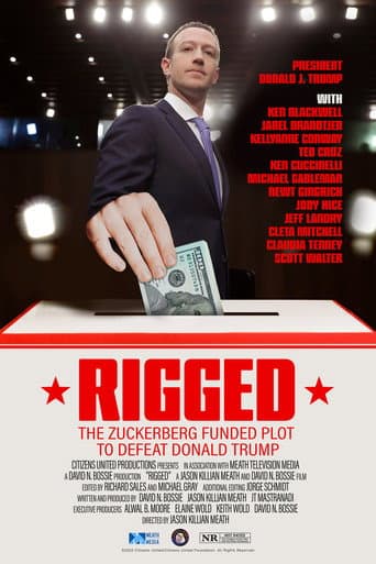 Poster for Rigged: The Zuckerberg Funded Plot to Defeat Donald Trump