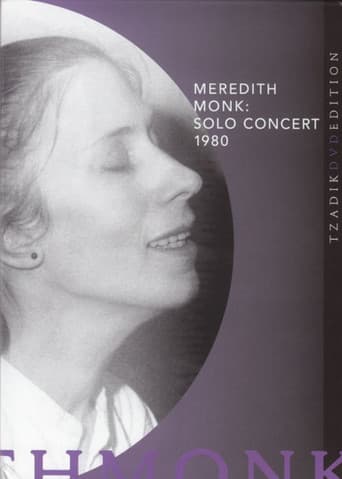 Poster for Meredith Monk: Solo Concert 1980