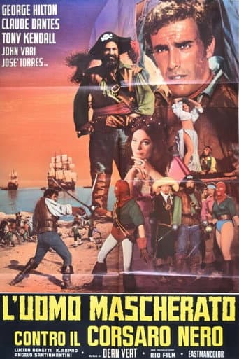 Poster for L'uomo mascherato contro il corsaro nero
