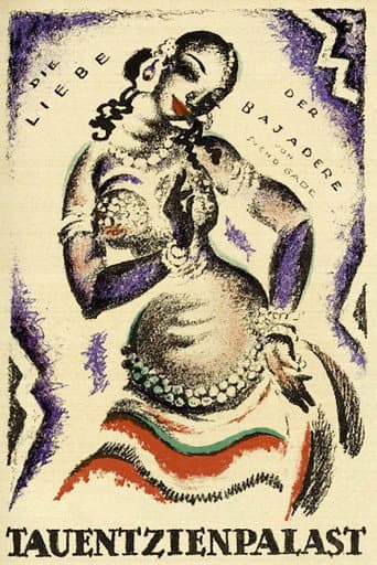 Poster for Die Liebe der Bajadere