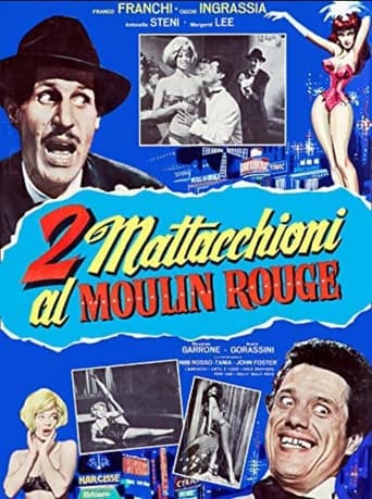 Poster for 2 mattacchioni al Moulin Rouge