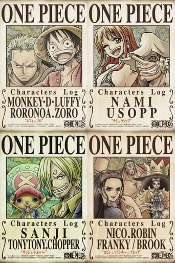 Poster for One Piece Characters Log